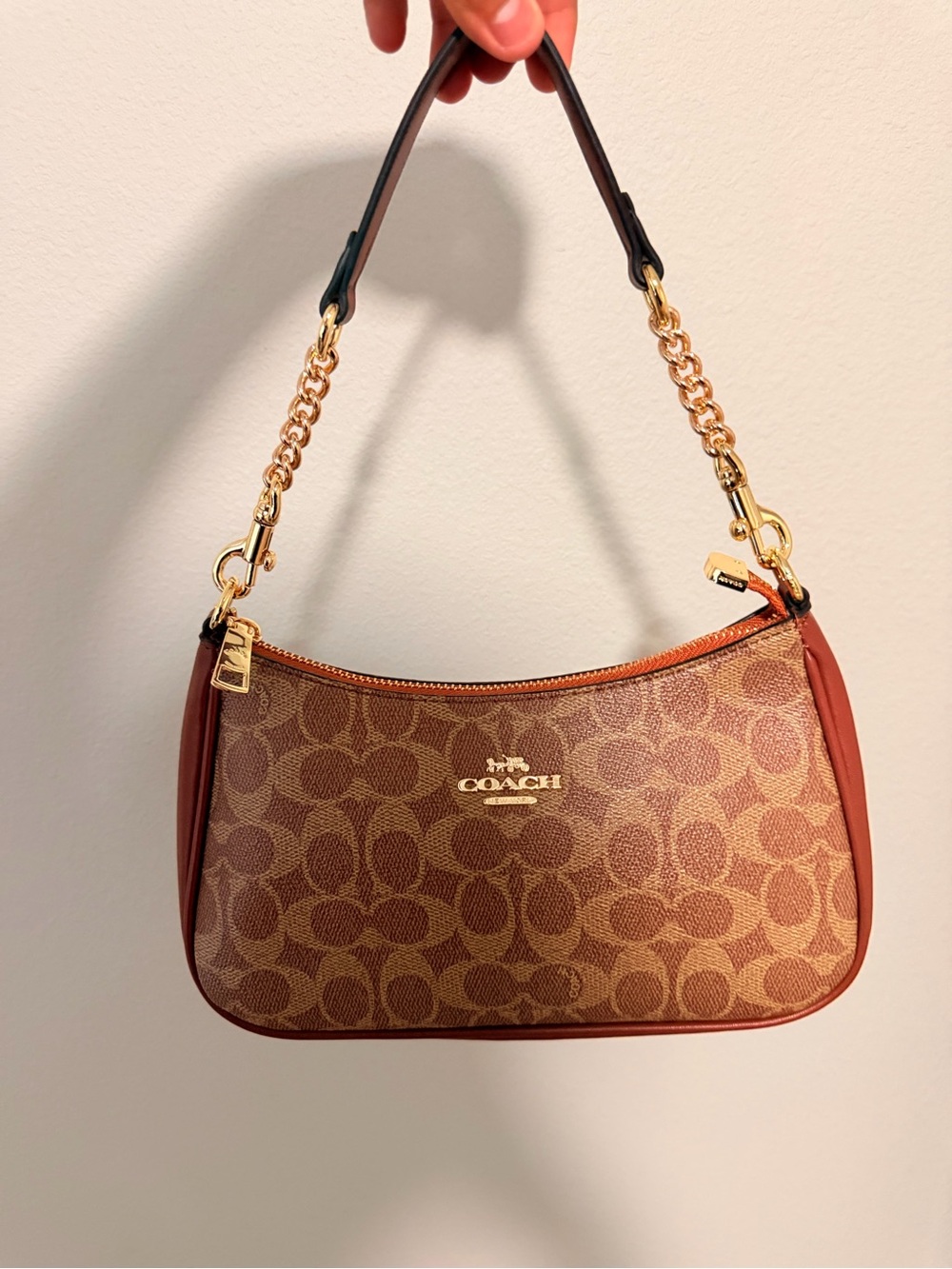 Women’s Brown Leather shoulder bag  - Brown